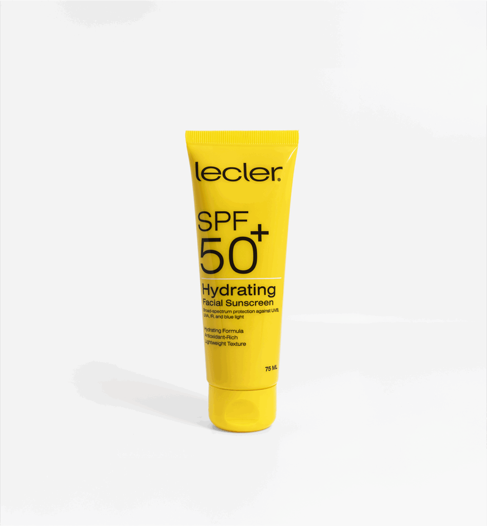 Apsaugos nuo saulės kremas veidui Lecler SPF 50+ Hydrating Facial Sunscreen